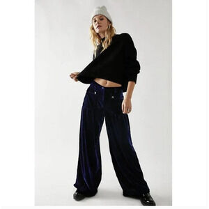 Free People Lotus Velvet Pants 27